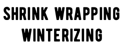 shrink wrapping winterizing